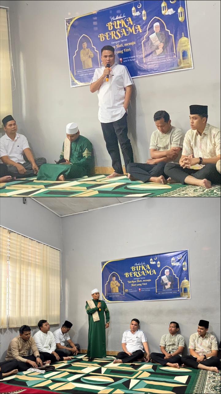 Pererat Silaturahmi di Bulan Ramadhan, Kantor Imigrasi Kelas III Non TPI Bungo Gelar Buka Puasa Bersama