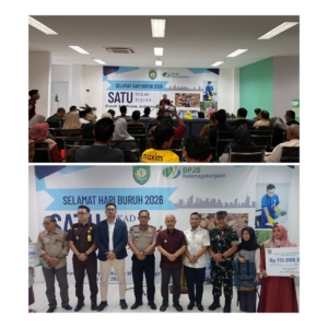 Bupati Bungo H .Dedy Putra Hadiri Peringatan Hari Buruh Internasional (May Day) Tahun 2026