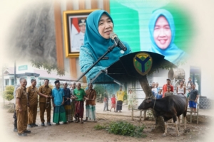 Hj.Hesnidar Haris Serahkan Hewan Qurban Untuk Masyarakat Batanghari dan Muaro Jambi