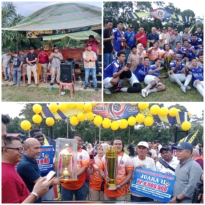 Karang Taruna Karya Bersama Dusun Senamat Sukses Gelar Open Tournamen Sepakbola Tahun 2026