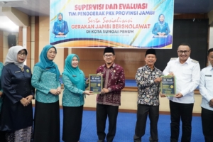 Sosialisasikan Gerakan Jambi Bersholawat di Sungai Penuh, Hj. Hesti Haris Tegaskan Sholawat Jadi Amal Nyata