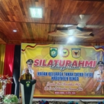 Bupati Bungo Sambut Kedatangan Bupati Tanah Datar Dalam Acara IKTD Kabupaten Bungo