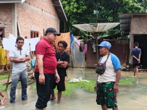 Wakil Bupati Bungo H.Tri Wahyu Hidayat, Turun Langsung Meninjau Kondisi Warga Yang Terdampak Bencana