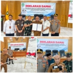 Menuju Pilrio Serentak 2026, Dinas PMD Bersama Bupati Bungo Gelar Deklarasi Damai