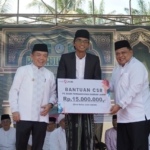Gubernur Al Haris Hadiri Pengajian Umum dan Berikan Dukungan Pembangunan Pesantren Tabir Selatan