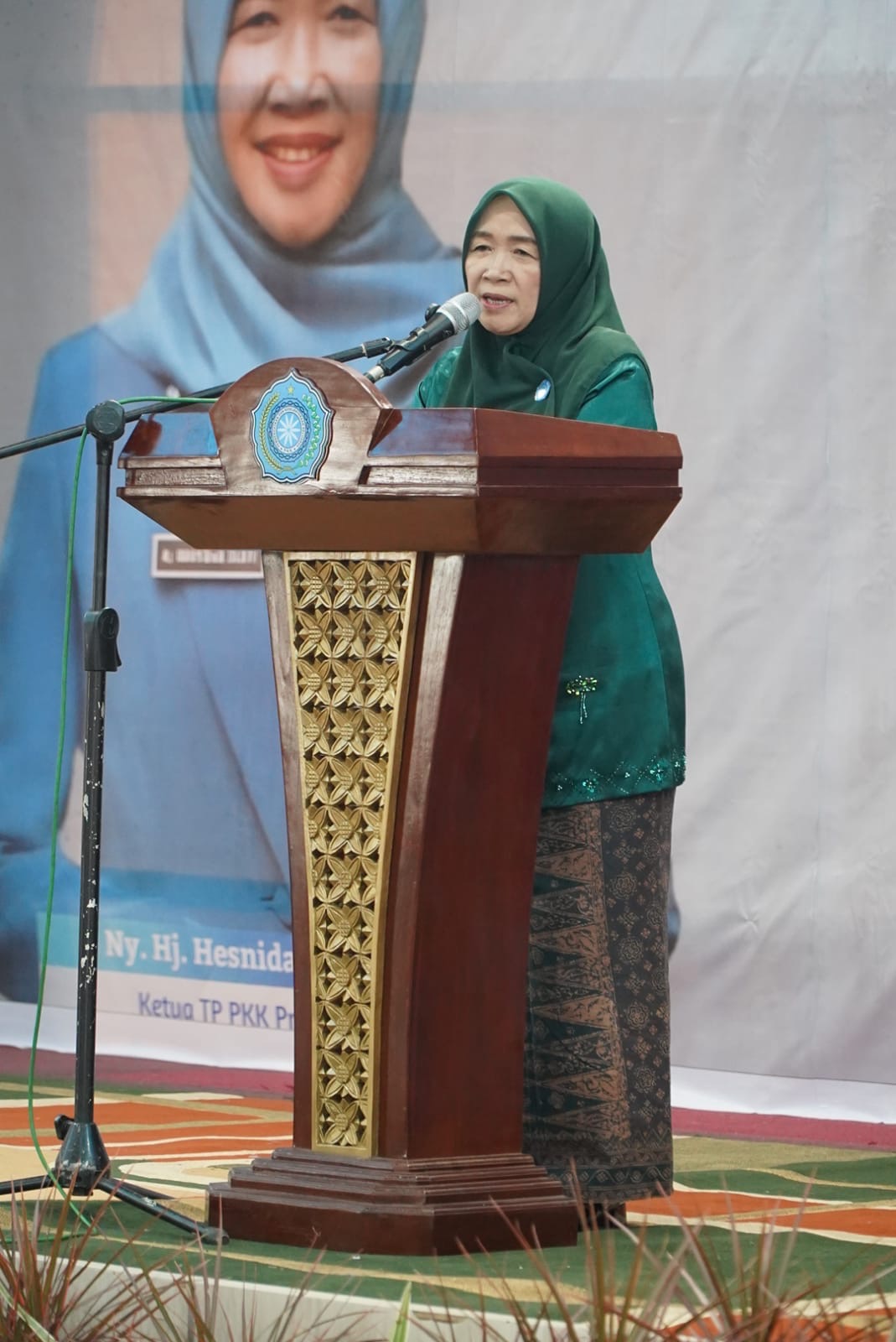 Sosialisasikan Gerakan Jambi Bersholawat di Muaro Jambi, Hesti Haris: Ini Komitmen TP PKK Perkuat Nilai-Nilai Religius di Masyarakat