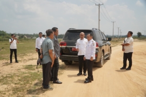 Gubernur Al Haris Tinjau Lokasi Pembangunan Sekolah Rakyat dan Lokasi Pembangunan BTN Bungo Green City